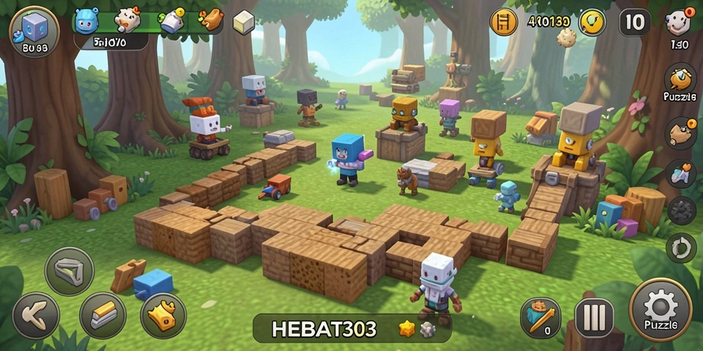 Tampilan gameplay HEBAT303 yang menarik dan menantang.