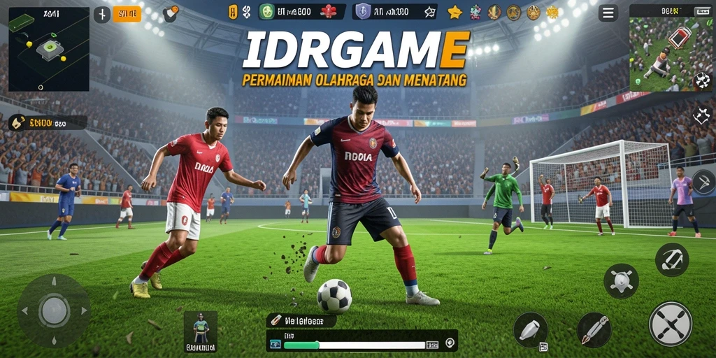 Gameplay IDRGAME yang menyenangkan dan kompetitif dengan teman-teman.