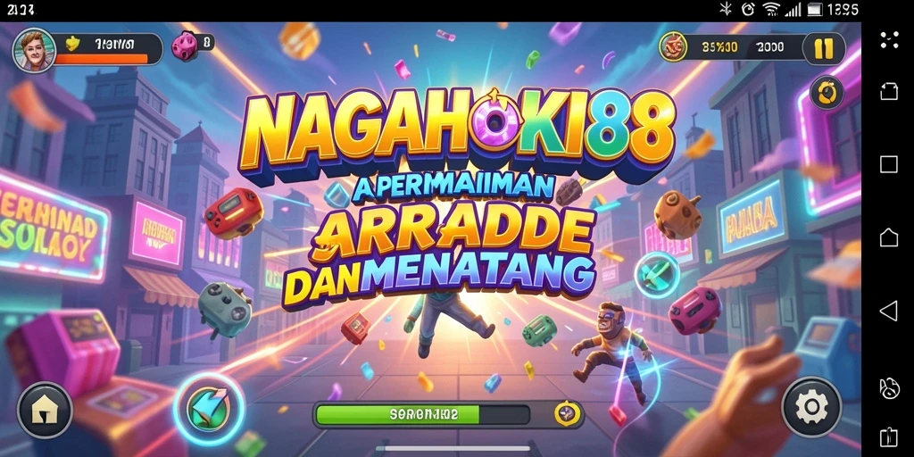 Screenshot gameplay menampilkan aksi seru dari NAGAHOKI88.