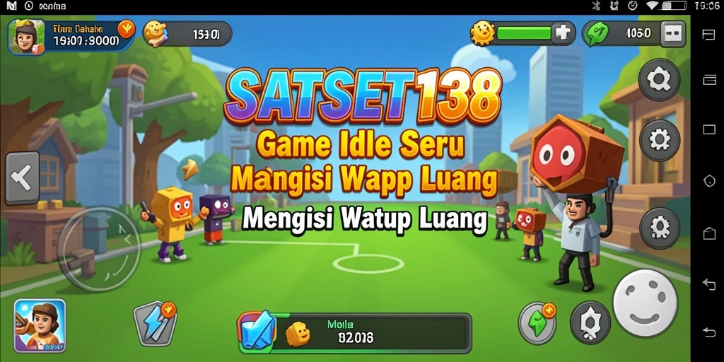 Tampilan gameplay SATSET138 yang menarik dan penuh warna.